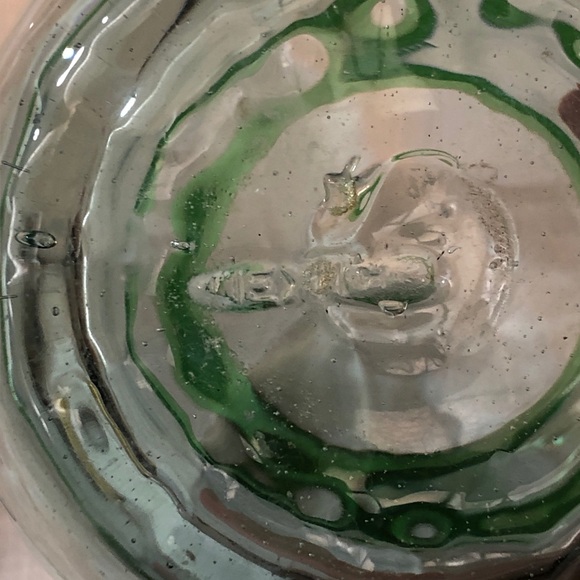 Hand Blown Mexican Bubble Glass - Picture 3 of 5